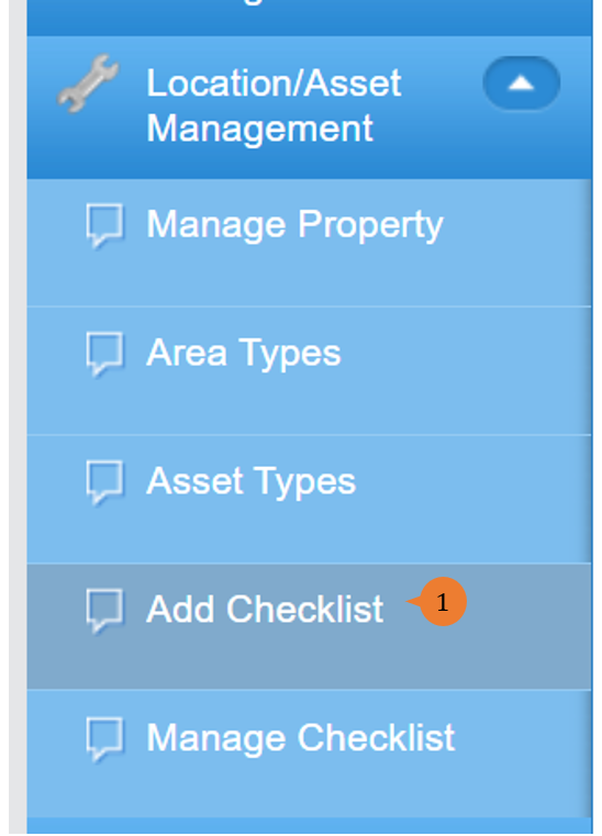 steps 1 to add checklist