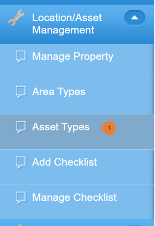 steps 1 to add sub-assets group