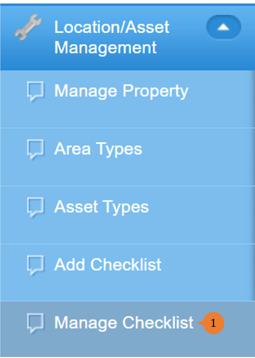 steps 1 to manage checklist