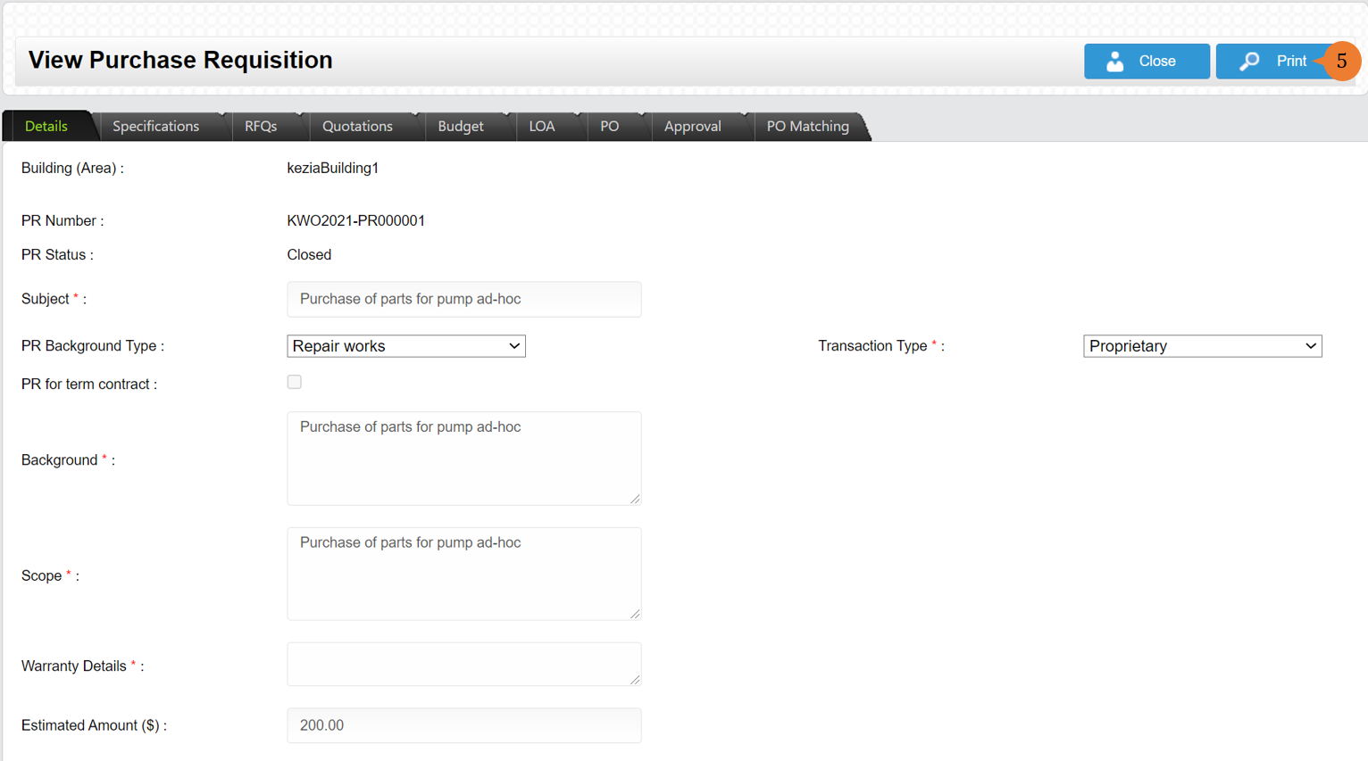 steps 5 to manage invoices
